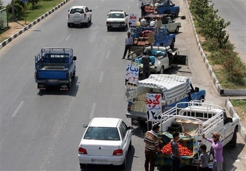 قرعهکشی استقرار وانتبارهای میوهفروش در اردبیل انجام شد