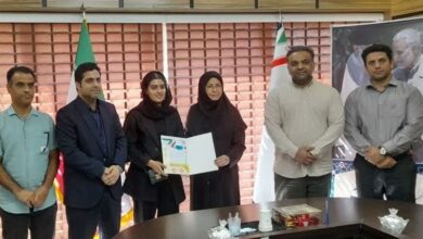 قهرمانی ورزشکار بوشهری در مسابقات تنیس بانوان کشور