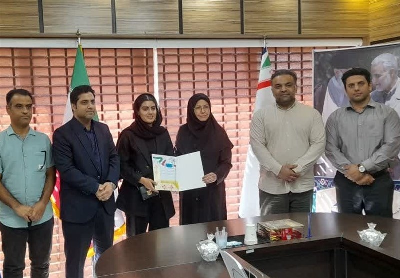 قهرمانی ورزشکار بوشهری در مسابقات تنیس بانوان کشور