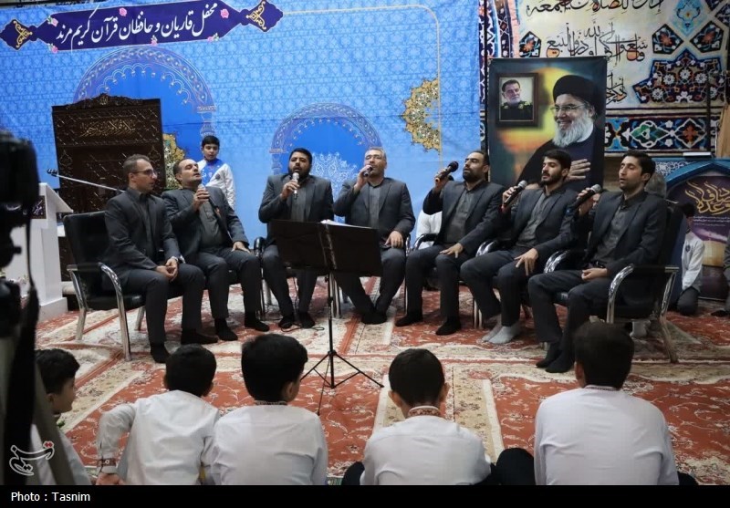 محفل قرآنی شهدای مقاومت با قرائت حمید شاکرنژاد + تصاویر