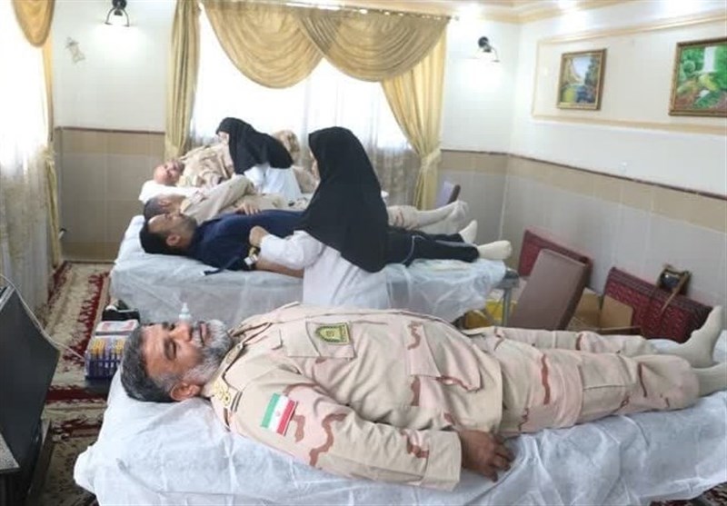 مرزبانان خراسان جنوبی، به صف اهداکنندگان خون پیوستند