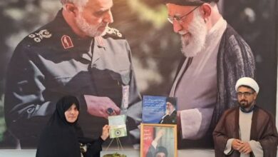 هدیه خواهر شهید دانشآموز بسیجی تربت جامی به جبهه مقاومت