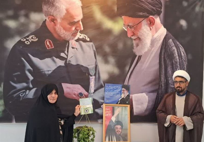 هدیه خواهر شهید دانشآموز بسیجی تربت جامی به جبهه مقاومت