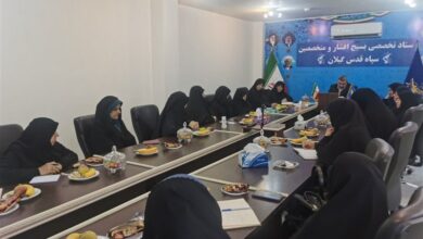 هیئت اندیشهورز در تراز بانوان متخصص بسیج در گیلان تشکیل شود