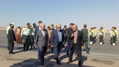 وزیر کشور وارد استان خوزستان شد