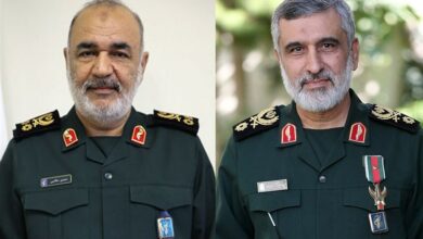 پیام سلامی به حاجیزاده: هرگونه خباثت دشمن را منکوب میکنیم