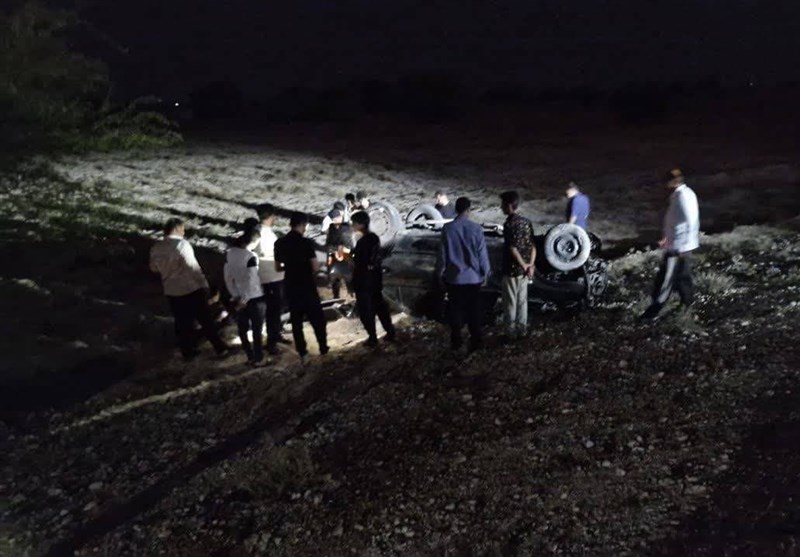 2 فوتی و 10 مصدوم در تصادف جادهای استان بوشهر+تصویر