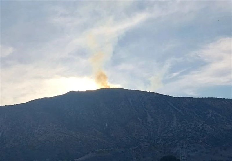 آتشسوزی در کوه لهور معمولان/باز هم انسان!