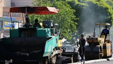 آغاز فاز دوم جهاد آسفالت معابر شهر کرمان