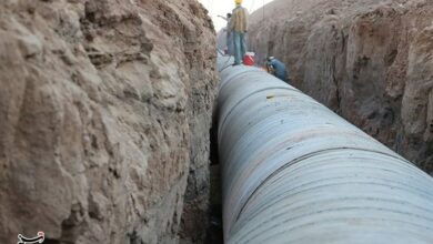 اجرای 7کیلومتر عملیات اصلاح و توسعه شبکه توزیع آب در ایلام