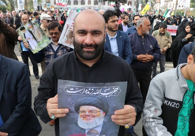 استکبارستیزی دانشجویان گیلانی/ اجازه دخالت به اجنبی نمیدهیم