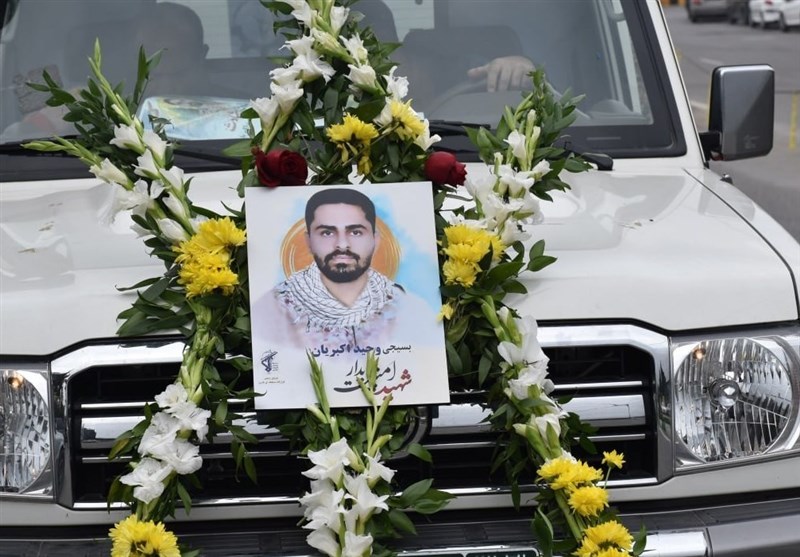 بازگشت پیکر تازهداماد شهید به آغوش خانواده + تصاویر