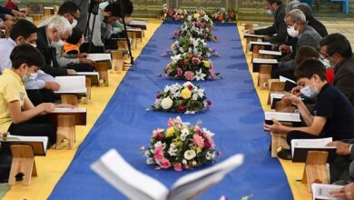 برگزاری محفل قرآنی چلچراغ آیهها در یزد