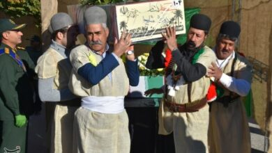 بوی شهادت در آسمان یاسوج پیچید+تصاویر