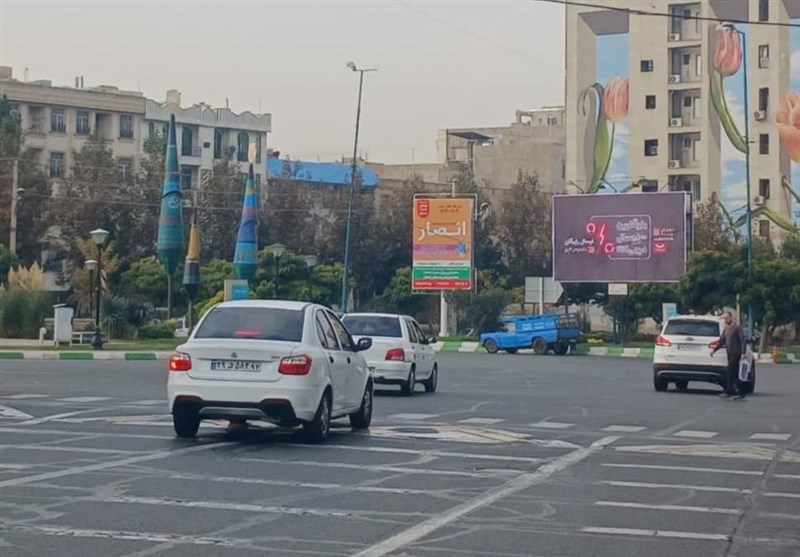 تابلوهای تبلیغاتی؛ تاولهای چرک بر چهره کرج