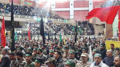 تجدید بیعت بسیجیان گیلان با آرمانهای امام (ره) در رشت+فیلم