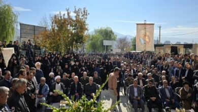 تشییع شاعر کهگیلویه و بویراحمدی در یاسوج + تصاویر