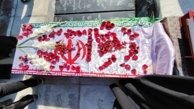 تشییع پیکر شهید محمدرضا رستمینژاد در قیروکارزین