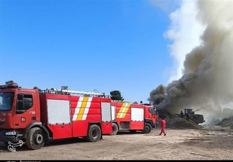تکذیب اظهارات آتشنشانی/ آتشسوزی کارخانه بارز کوچک بود