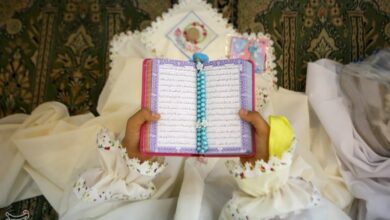 جشن تکلیف دختران ایتام در حرم حضرت معصومه (س)