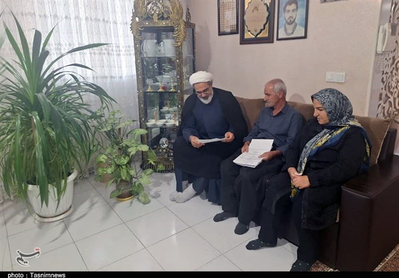 دیدار رئیس سازمان قضایی نیروهای مسلح با خانواده شهدا+فیلم