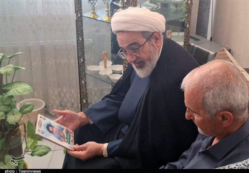 دیدار رئیس سازمان قضایی نیروهای مسلح با خانواده شهدا+فیلم