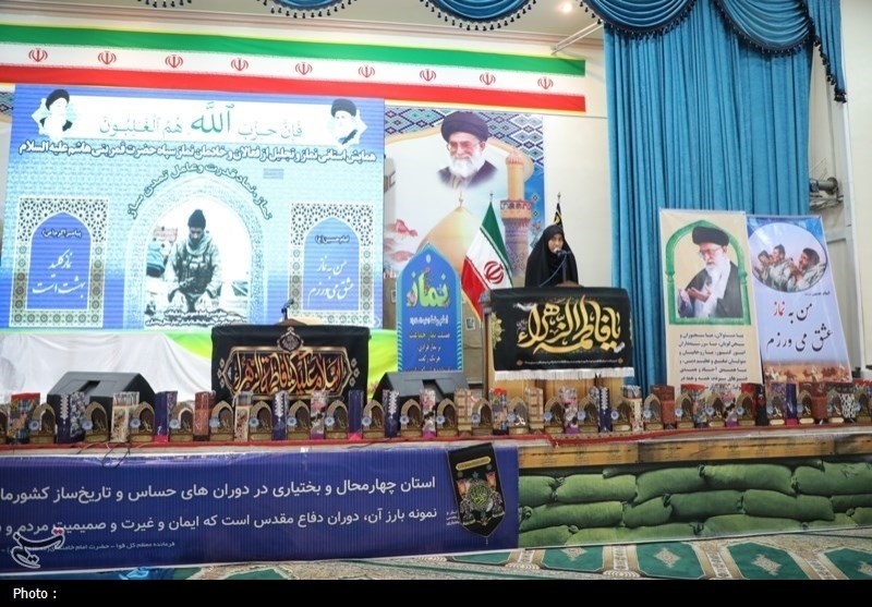 سومین همایش نماز سپاه حضرت قمربنیهاشم(ع) برگزار شد+تصاویر