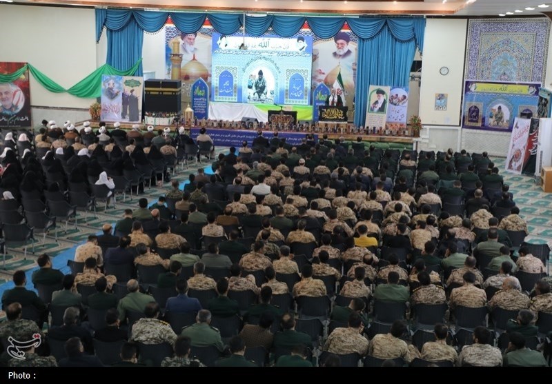 سومین همایش نماز سپاه حضرت قمربنیهاشم(ع) برگزار شد+تصاویر