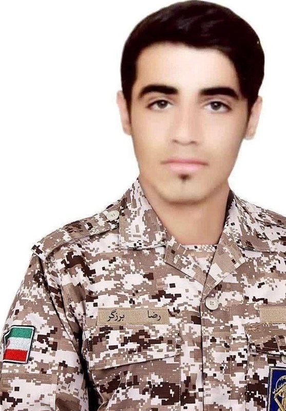 شهادت یکی از بسیجیان درگیری با تروریستها در شهرستان راسک