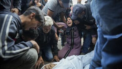 شهادت ۲۷ فلسطینی در حملات امروز صهیونیستها علیه نوار غزه