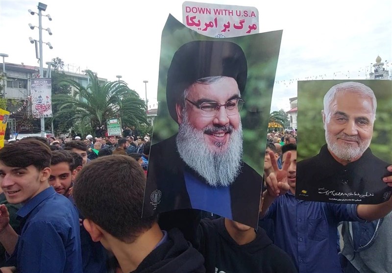 شور و شعف دانشآموزان گیلانی در راهپیمایی 13 آبان+فیلم