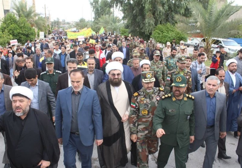 شکوه حضور مردم انقلابی کرمانشاه در یومالله 13 آبان+تصویر