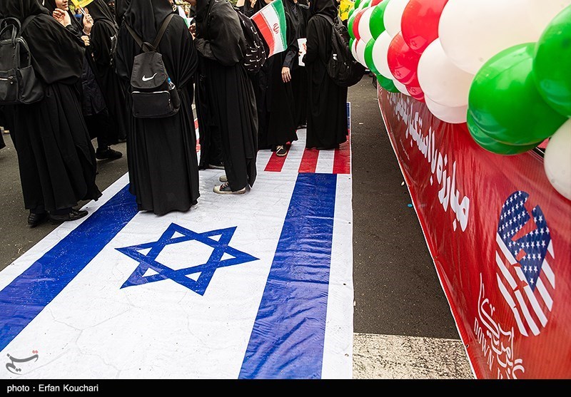 فریاد مرگ بر اسرائیل دانشآموزان چواری به تلآویو رسید