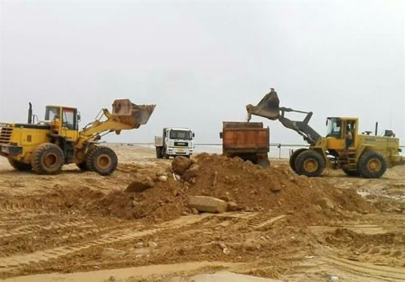 قلعوقمع 6 سازه 120 میلیاردی غیرمجاز در استان بوشهر