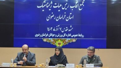 قهر مدیرکل با حضور یک کاندیدای غیرقانونی در جلسه ژیمناستیک!