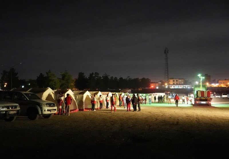 مانور «ساعت صفر» زلزله در کرمانشاه + تصاویر