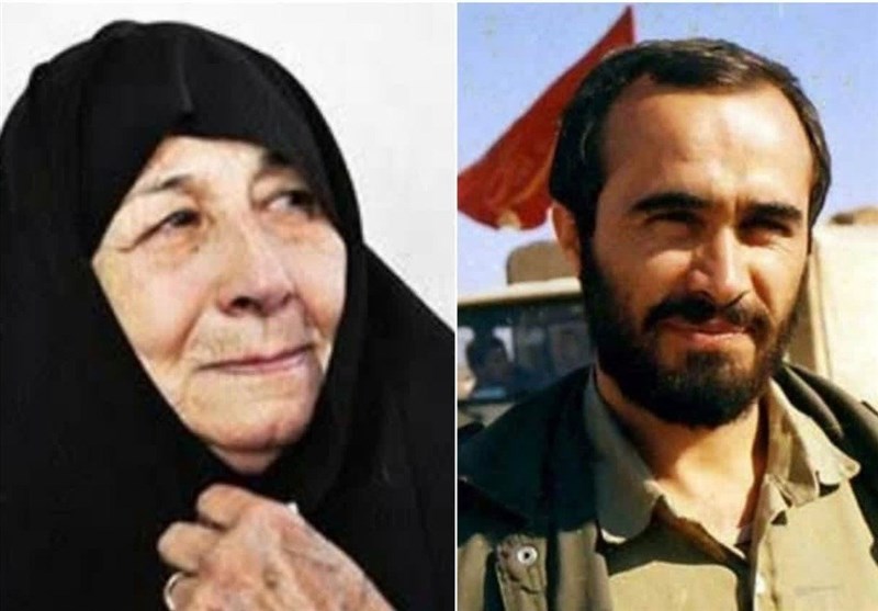 مراسم چهلمین روز درگذشت مادر شهید خرازی+فیلم