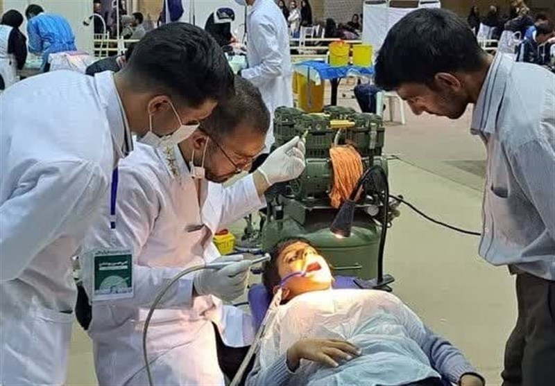 مشارکت 50 دندانپزشک در اردوی جهادی الکفیل خراسان جنوبی