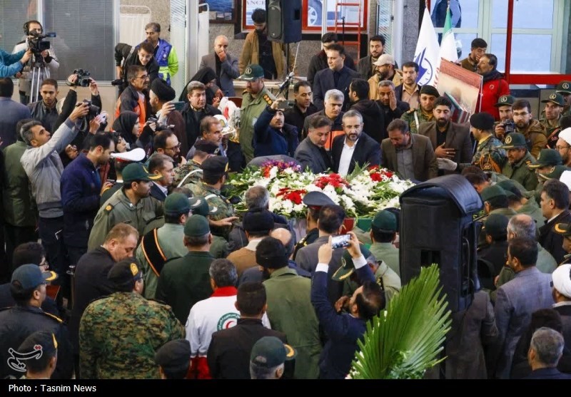 ورود 5 شهید گمنام به استان چهارمحال و بختیاری+تصویر