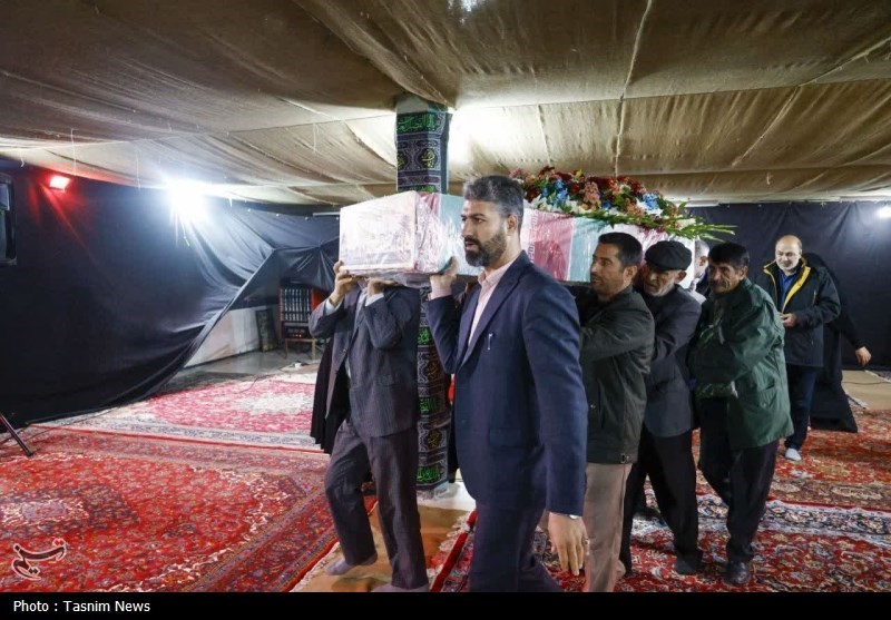 ورود 5 شهید گمنام به استان چهارمحال و بختیاری+تصویر