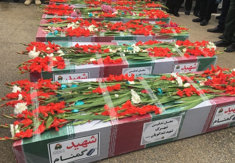 ورود 5 شهید گمنام بوشهر + تصویر