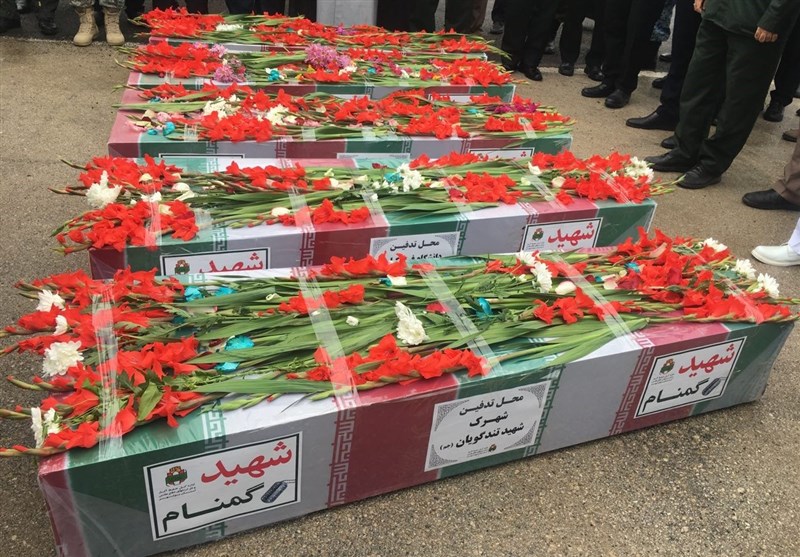 ورود 5 شهید گمنام بوشهر + تصویر