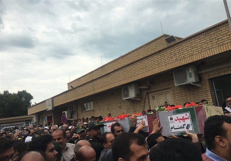 ورود 5 شهید گمنام بوشهر + تصویر