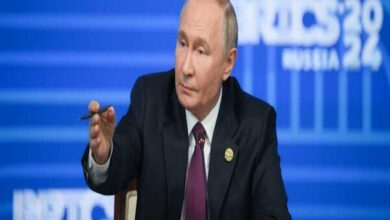 پوتین: روسیه برای جلوگیری از گسترش تنش در خاورمیانه تلاش میکند