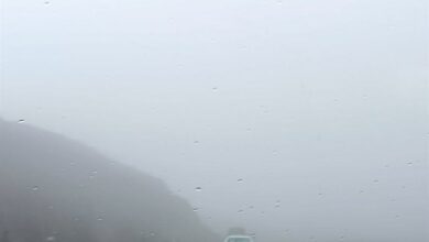 گردنههای خراسان شمالی مه آلود است/رانندگان مراقب باشند