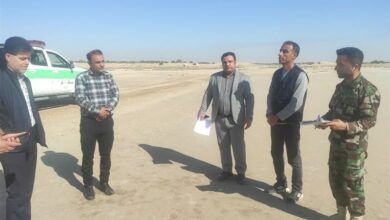 10.9 هکتار از اراضی دولتی در گناوه رفع تصرف شد