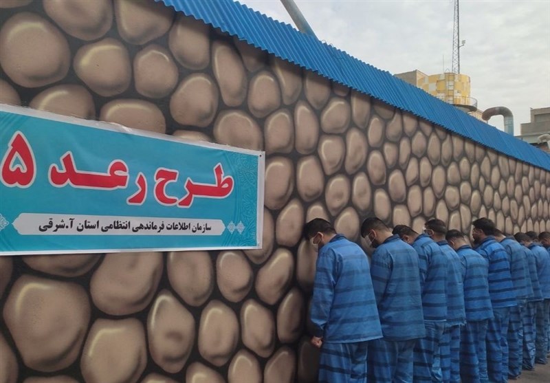 14 نفر از اراذل و اوباش در چنگ مأموران قانون