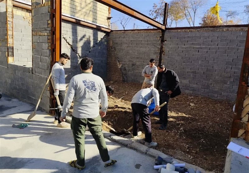 500 لب خندان هدیه روز دانشجوی دانشجویان جهادگر در کرمانشاه