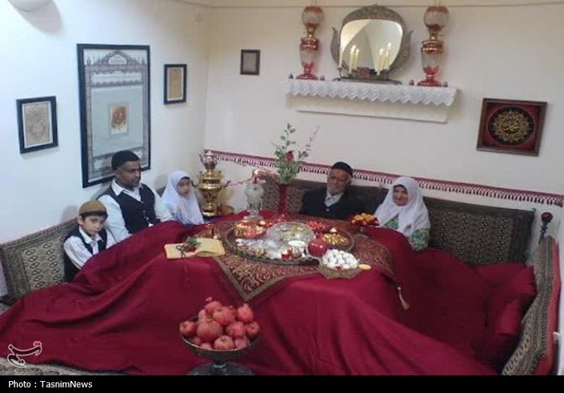 آیین خاص یلدا در بادرود/