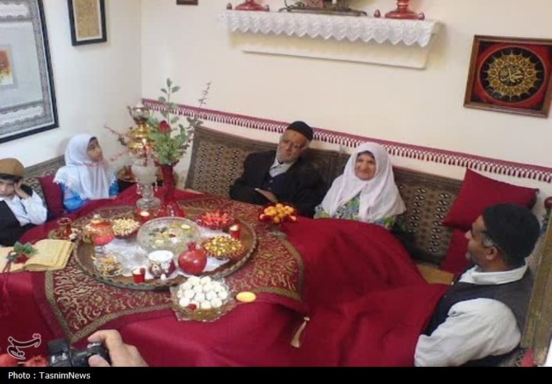 آیین خاص یلدا در بادرود/